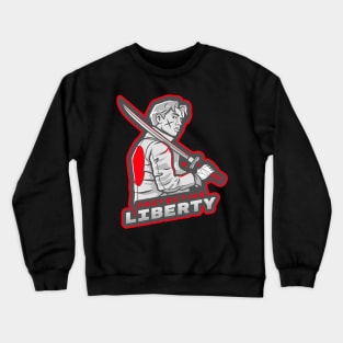 The Man With A Japanese Sword Crewneck Sweatshirt